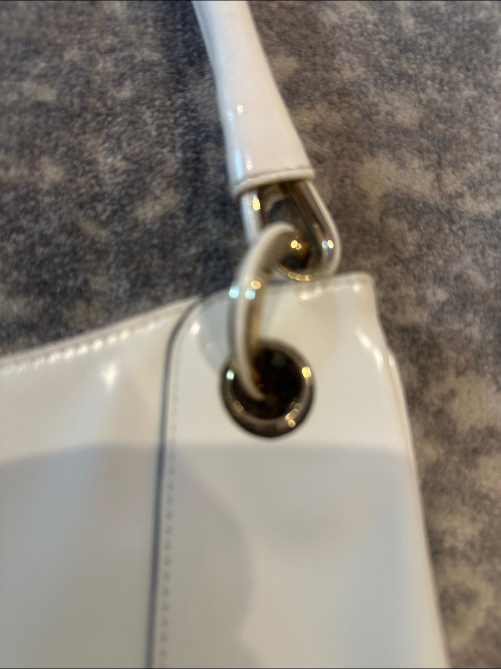 GUCCI JACKIE WHITE BAG - Picture 10 of 10